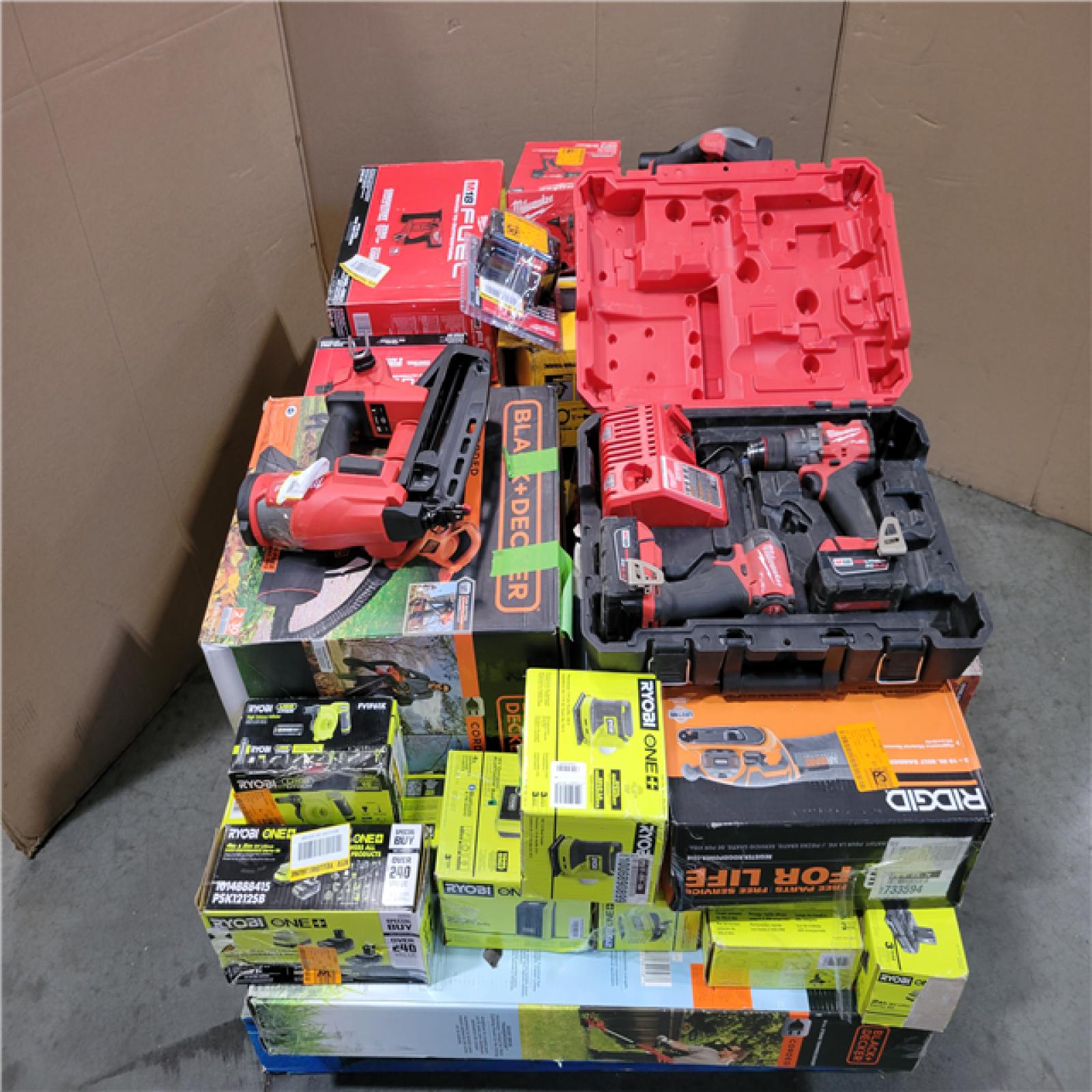 CALIFORNIA AS-IS TOOL PALLET