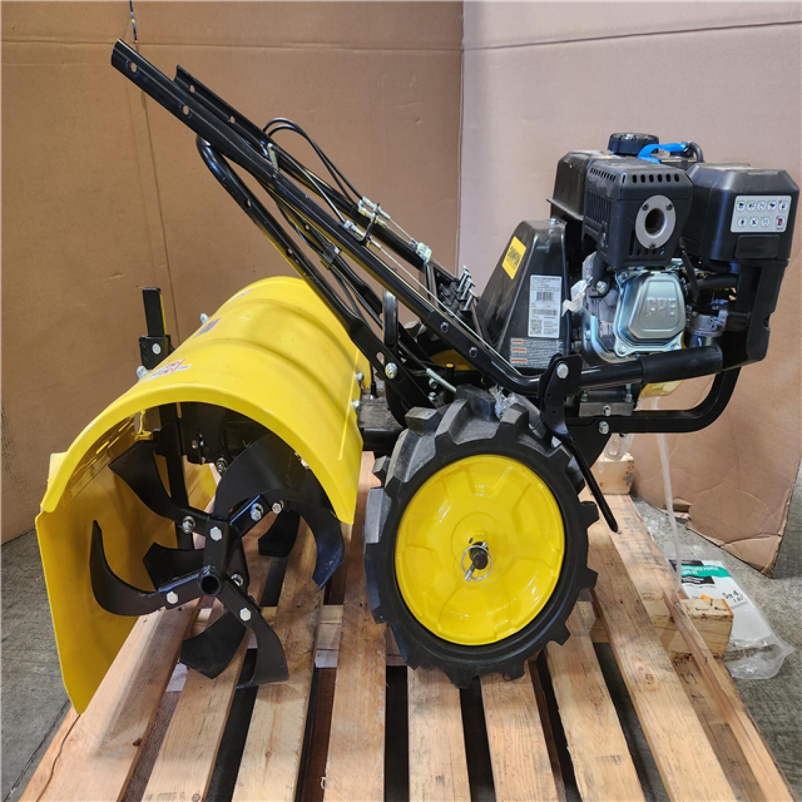 Phoenix NEW Champion Power Equipment 22 in. Counter Rotating Gas Rear Tine Tiller with Self-Propelled Agricultural Tires