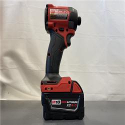 AS-IS - MILWAUKEE FUEL 18V Lithium-Ion Impact Driver with M18 REDLITHIUM XC5.0 battery