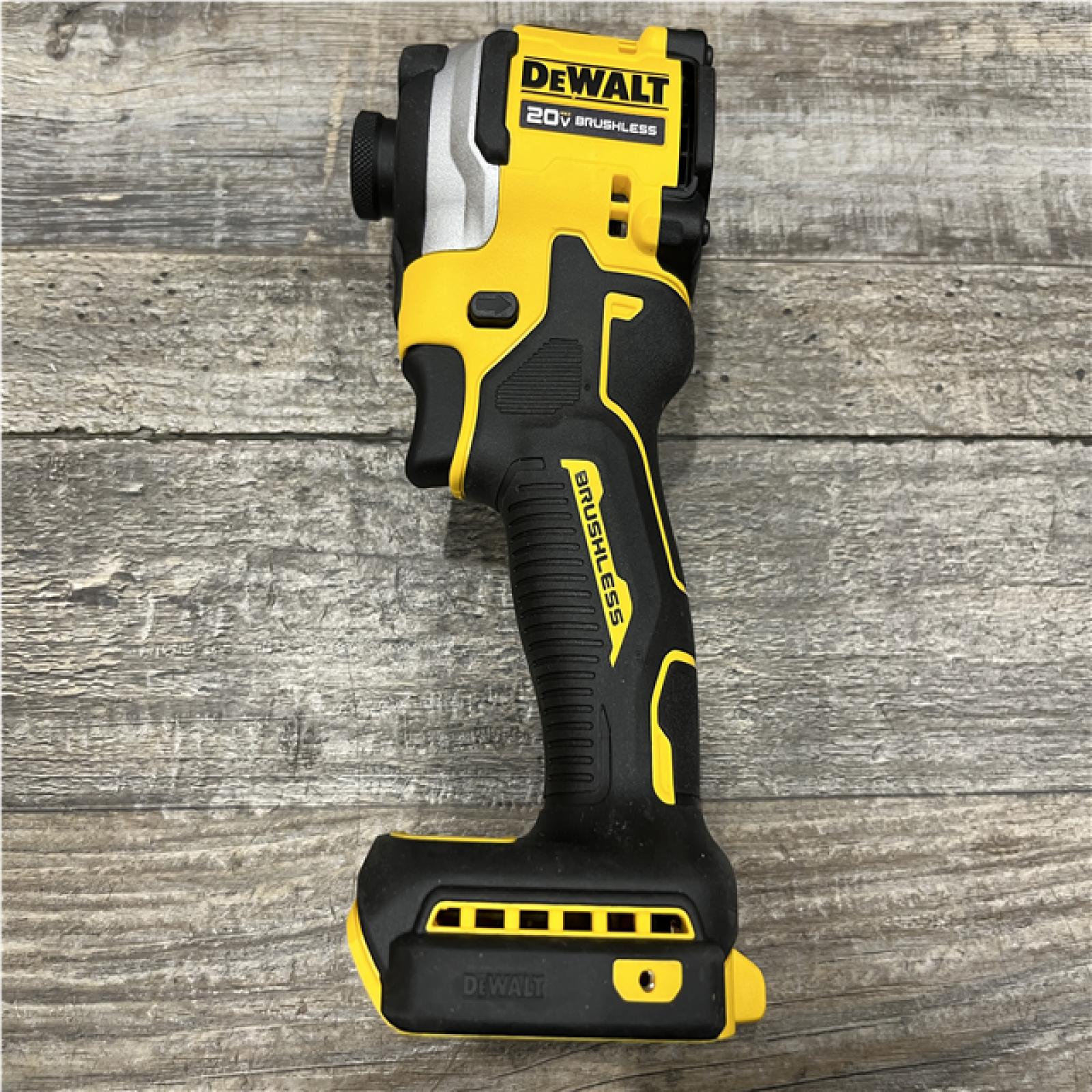 AS-IS DEWALT ATOMIC 20V MAX Lithium-Ion Cordless 1/4 in. Brushless Impact Driver Kit