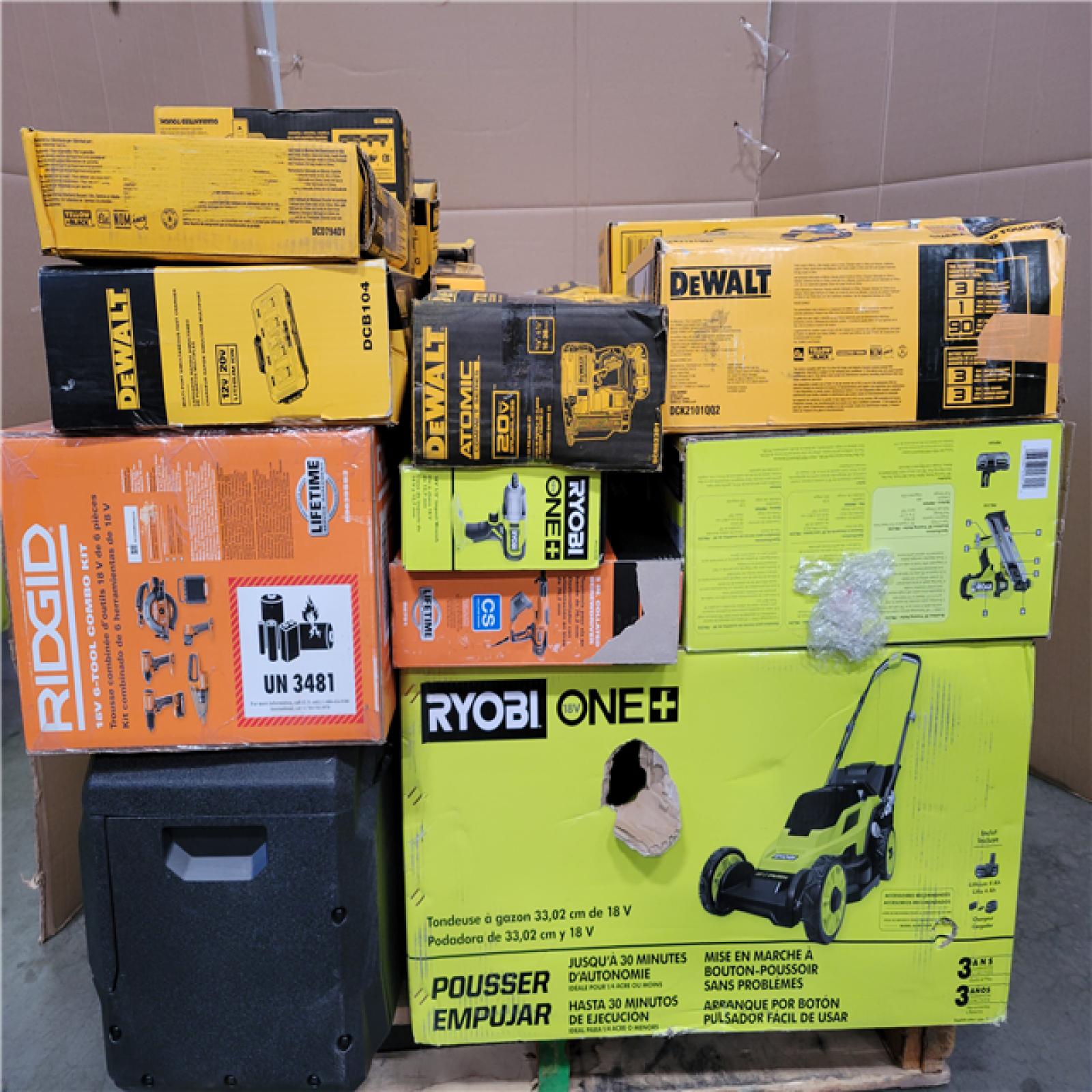 CALIFORNIA AS-IS TOOL PALLET