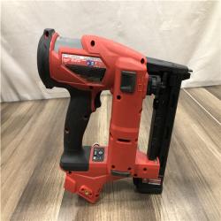 AS-IS Milwaukee FUEL 18-Volt Lithium-Ion Brushless Cordless 18-Gauge 1/4 in. Narrow Crown Stapler (Tool-Only)