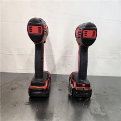 AS-IS- Milwaukee M18 Cordless Li-Ion 2-Tool Combo Kit - All