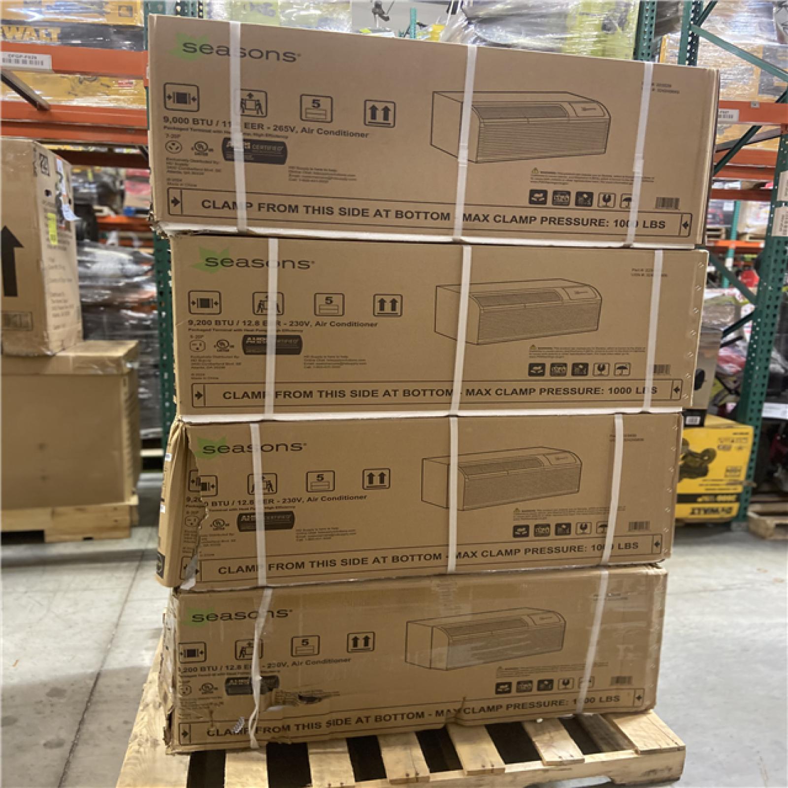 DALLAS LOCATION - AC UNITS PALLET - (4 UNITS)