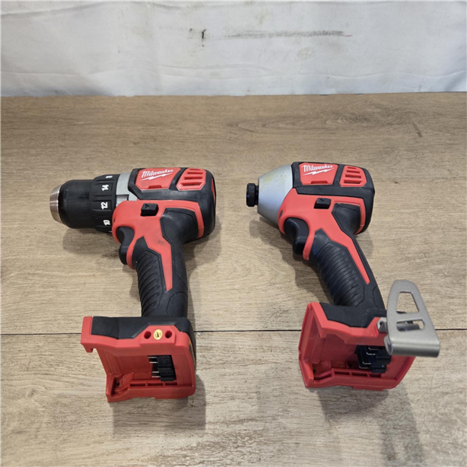 AS-IS Milwaukee 18V Cordless Drill Driver/Impact Driver Combo Kit