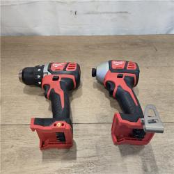AS-IS Milwaukee 18V Cordless Drill Driver/Impact Driver Combo Kit