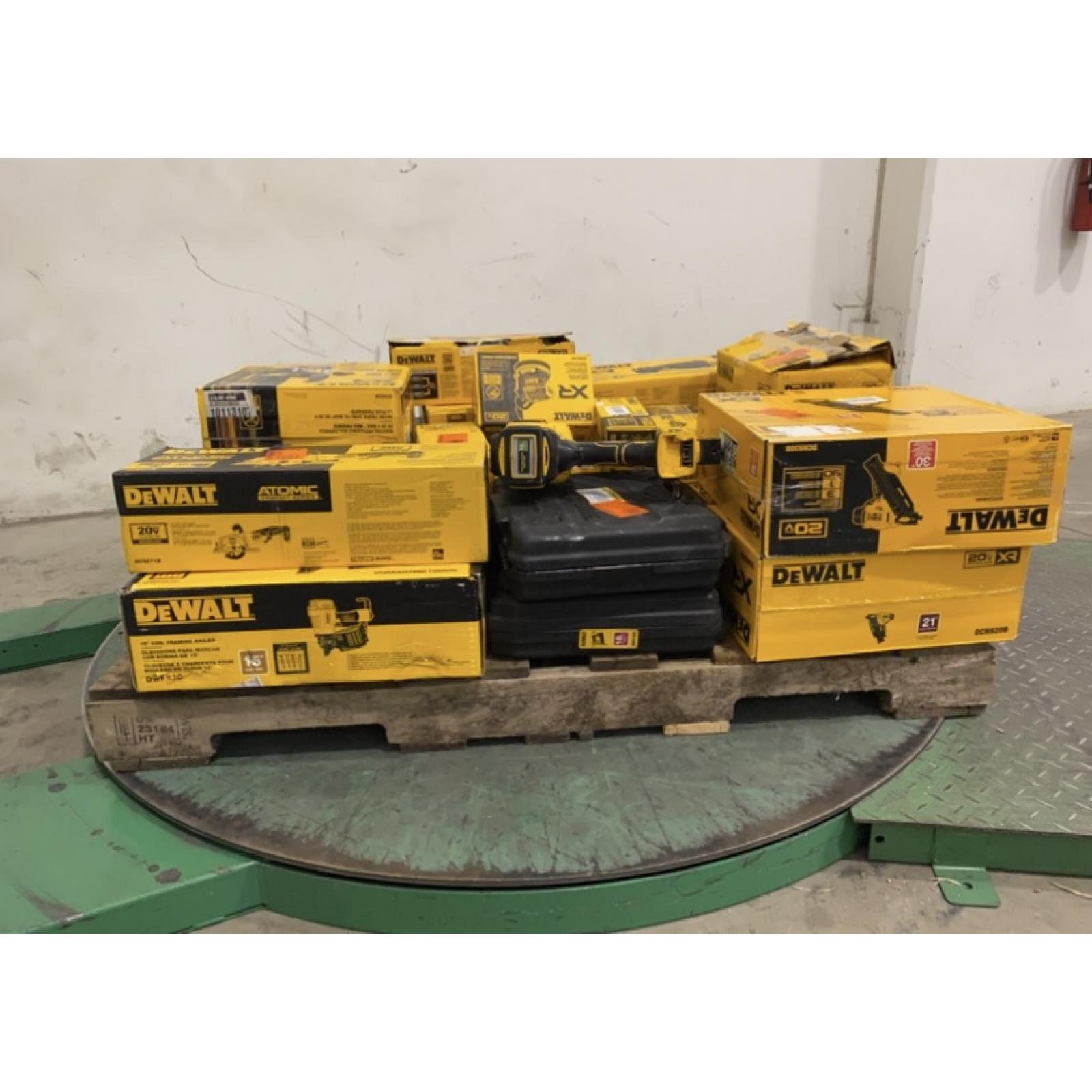 Dallas Location - As-Is DEWALT Tool Pallet