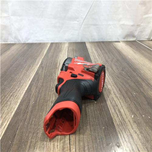 AS-IS Milwaukee FUEL 12V Lithium-Ion Brushless Cordless Stubby 3/8 in. Impact Wrench (Tool-Only)