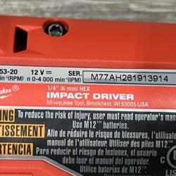 AS-IS Milwaukee FUEL 12-Volt Lithium-Ion Brushless Cordless Hammer Drill and Impact Driver Combo Kit