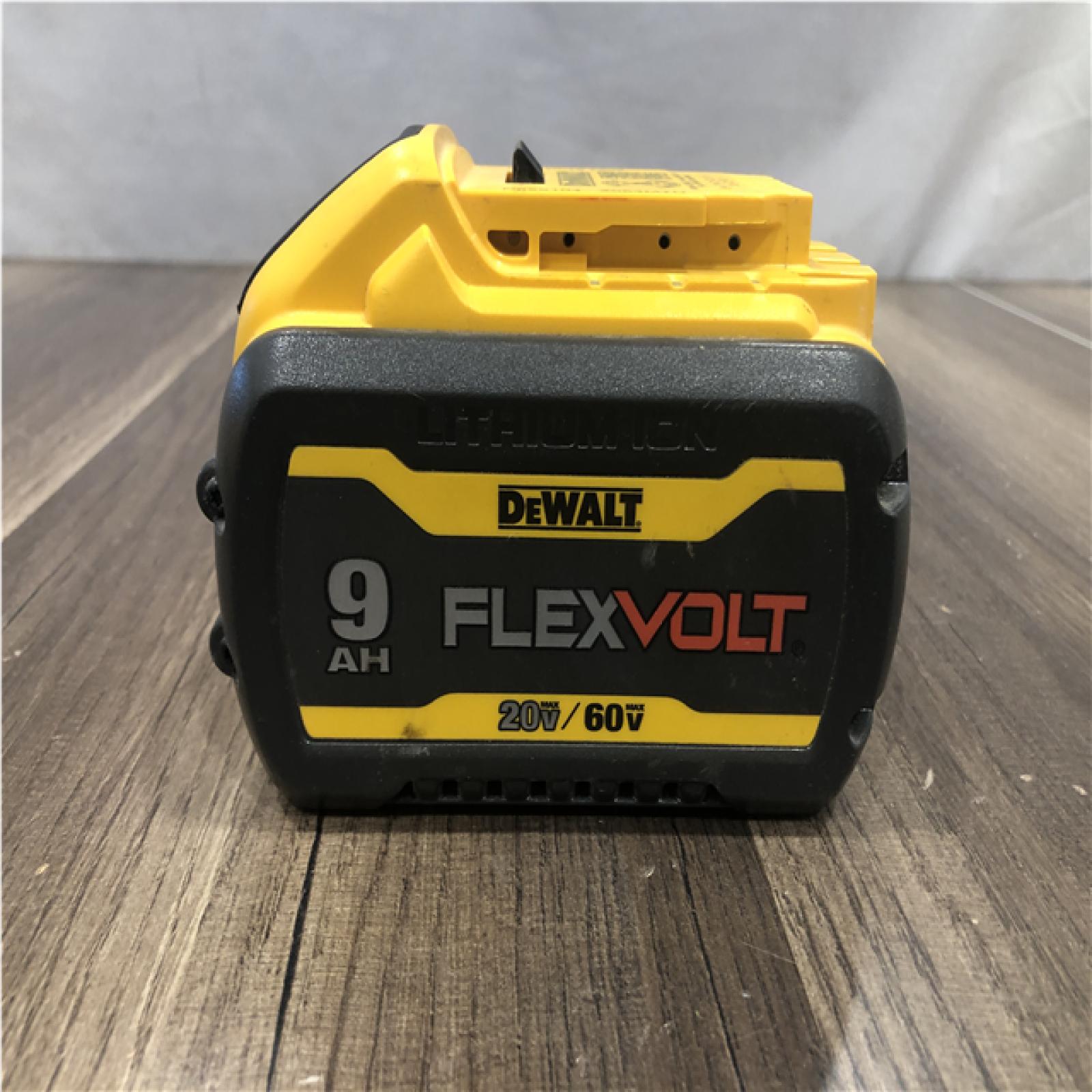 AS-IS DEWALT 20V/60V MAX FLEXVOLT Lithium-Ion 9.0Ah Battery and Charger Starter Kit