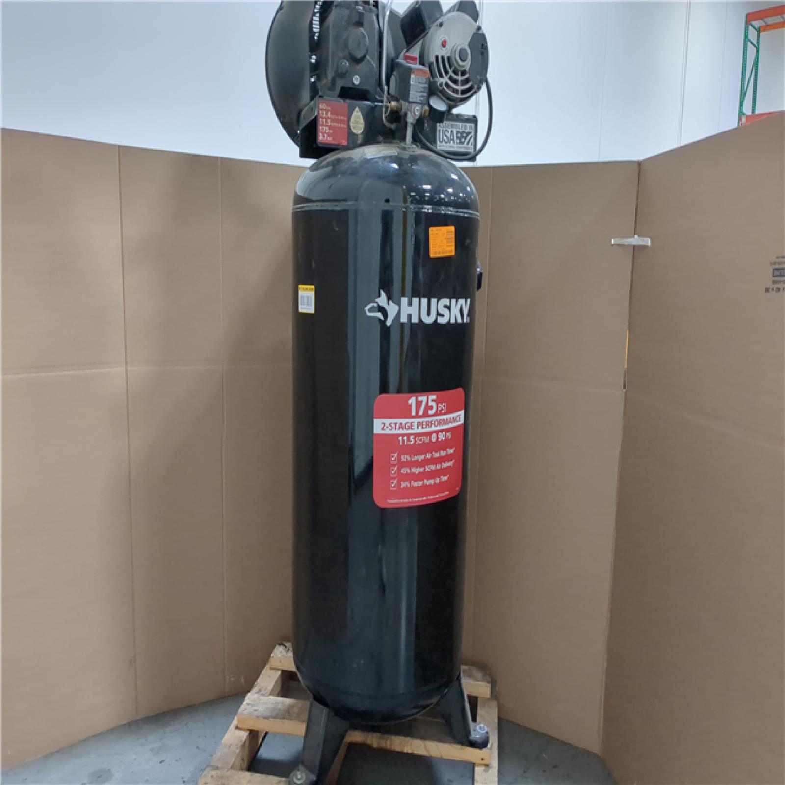 CALIFORNIA AS-IS HUSKY 175 PSI AIR COMPRESSOR