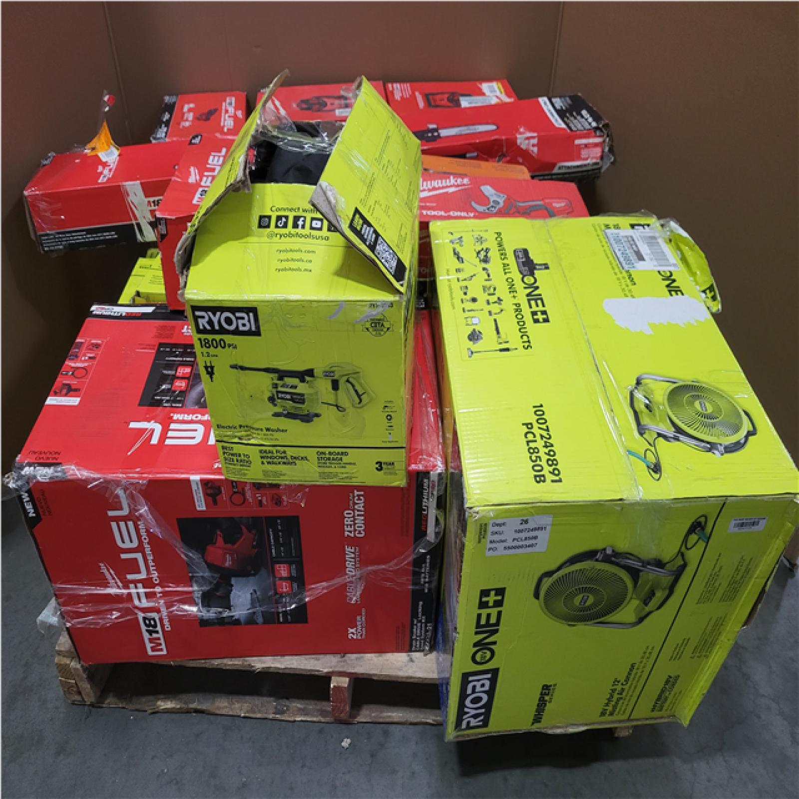 CALIFORNIA AS-IS TOOL PALLET