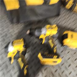 Houston Location - As-Is DeWalt DCK2050M2 20V Hammer Drill & Impact Driver Kit W/Batteries  Charger & Bag - Appears IN LIKE NEW Condition