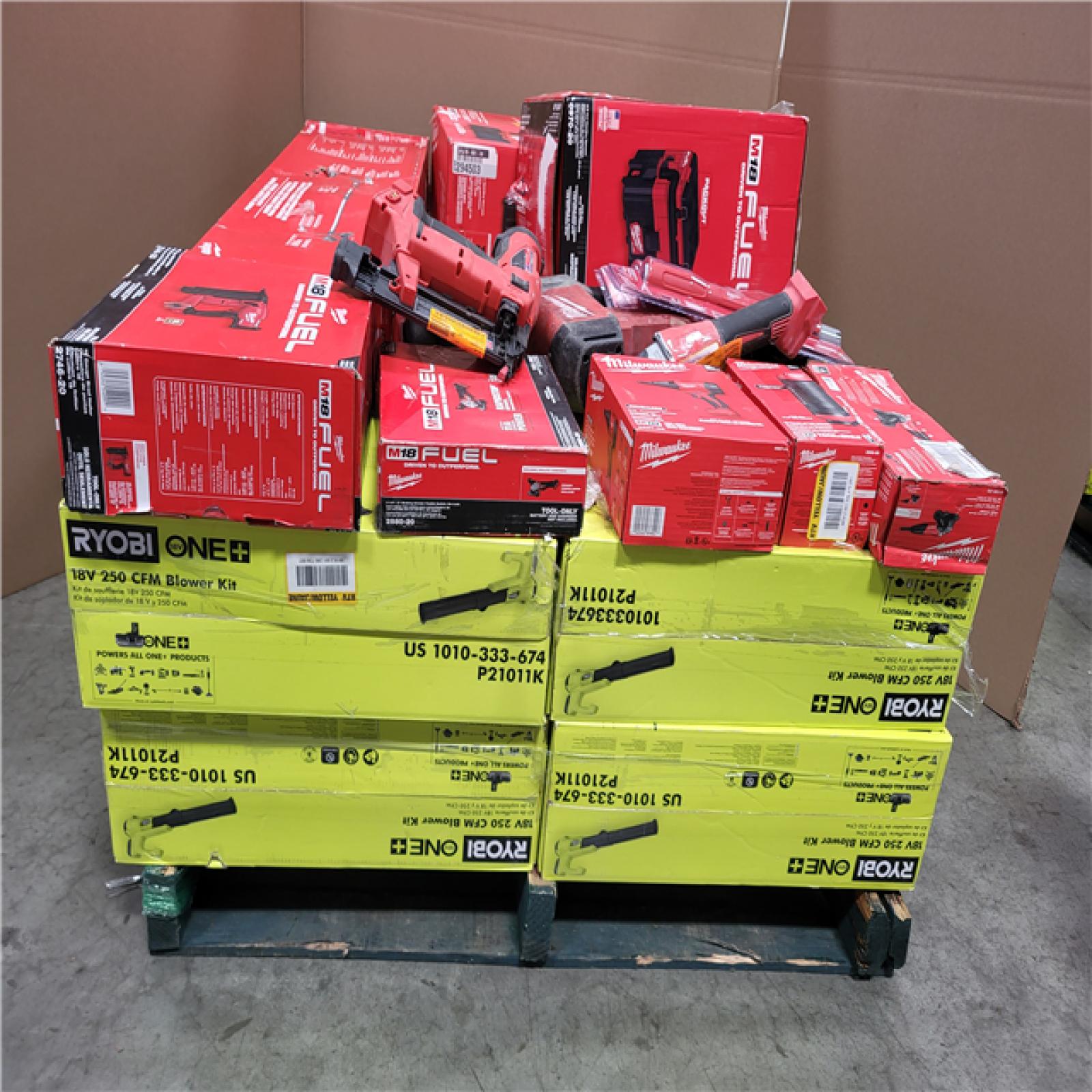 CALIFORNIA AS-IS TOOL PALLET