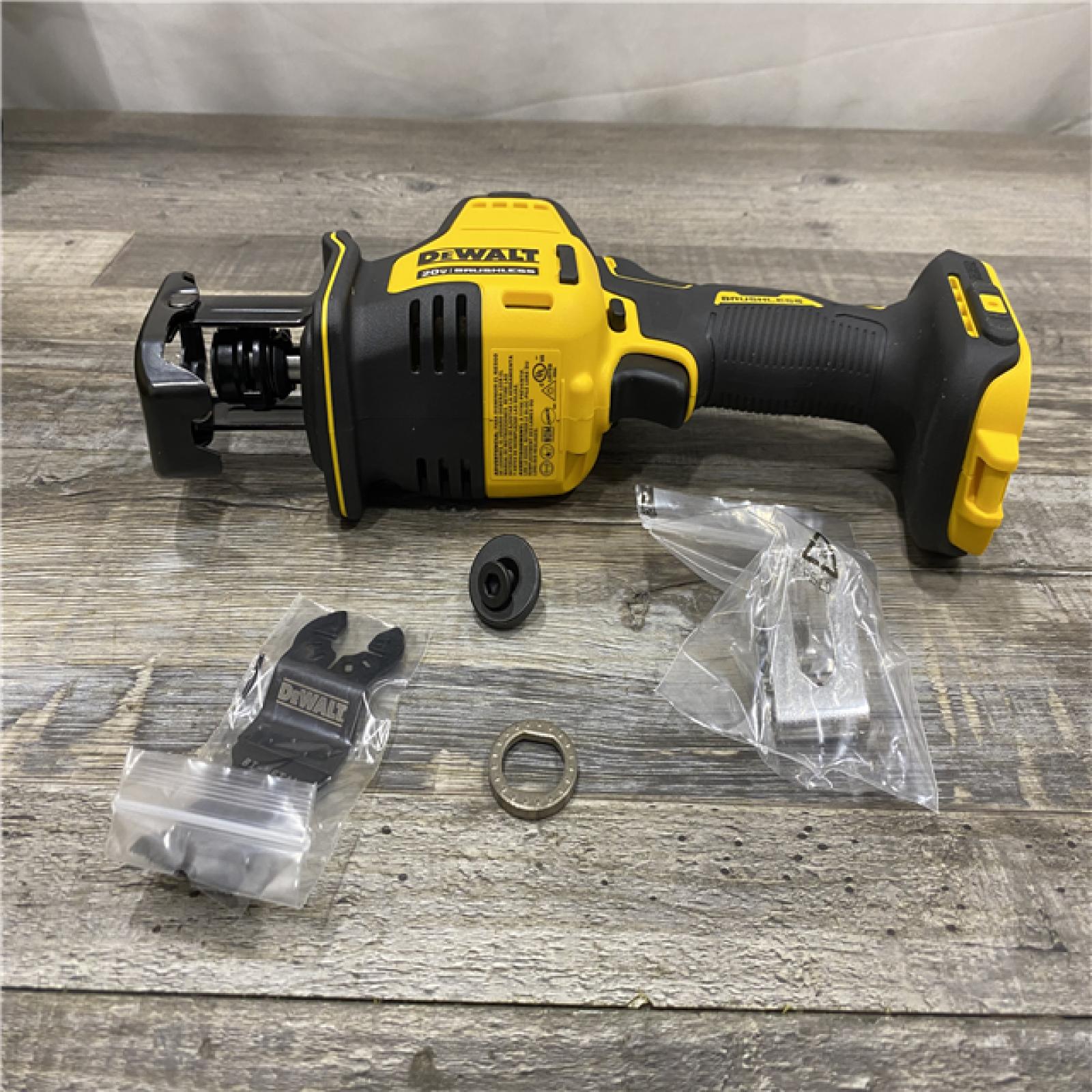 AS-IS DEWALT ATOMIC 20V MAX Cordless Brushless Compact Reciprocating Saw (Tool Only)
