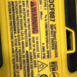 AS-IS Dewalt DCK449E1P1 20V MAX XR Brushless Lithium-Ion 4-Tool Combo Kit with (1) 1.7 Ah and (1) 5 Ah Battery