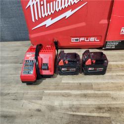 HOUSTON LOCATION - AS-IS MILWAUKEE FUEL 18V Lithium-Ion Brushless Cordless Hammer Drill and Impact Driver Combo Kit