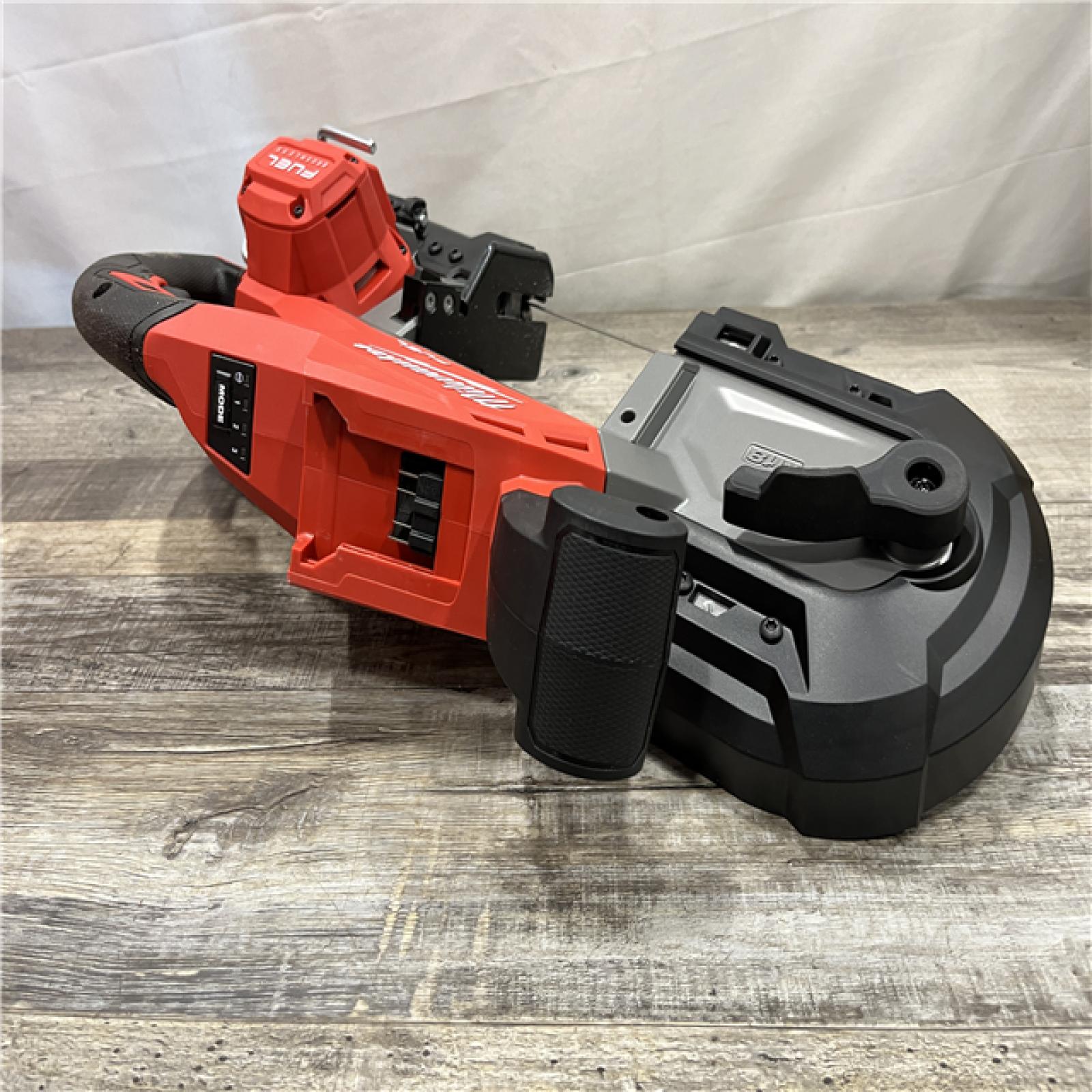 AS-IS Milwaukee FUEL 18V Lithium-Ion Brushless Cordless Deep Cut Band Saw (Tool-Only)