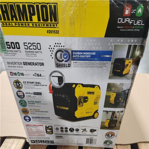 CALIFORNIA AS-IS CHAMPION PORTABLE INVERTER GENERATOR