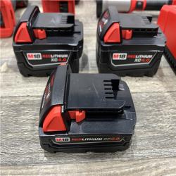 AS-IS Milwaukee 18V Lithium-Ion Cordless (8-Tool) Combo Kit
