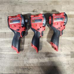 HOUSTON LOCATION - AS-IS MILWAUKEE 3 TOOL COMBO