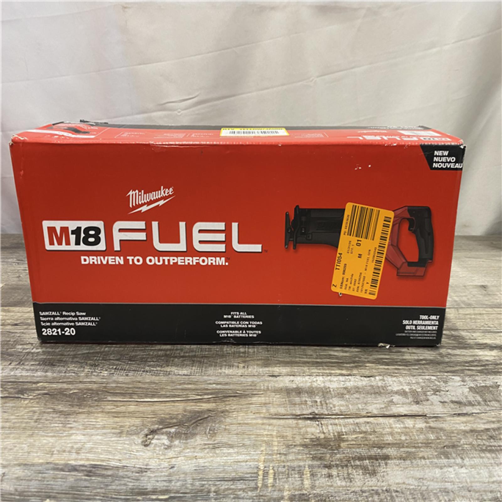 NEW - Milwaukee FUEL GEN-2 18V Lithium-Ion Brushless Cordless SAWZALL Reciprocating Saw (Tool-Only)