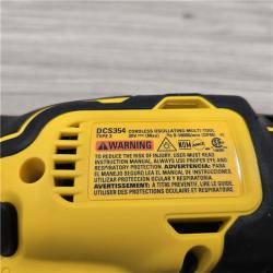 AS-IS DEWALT ATOMIC 20V MAX* Cordless Oscillating Multi-Tool Kit (DCS354Q1)