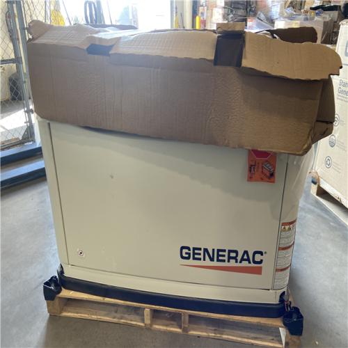 DALLAS LOCATION - Generac 14 000 Watt - Dual Fuel Air- Cooled Whole House Home Standby Generator