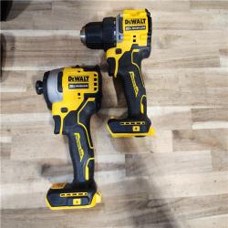 HOUSTON LOCATION - AS-IS DEWALT ATOMIC 20-Volt MAX Lithium-Ion Cordless Combo (2-Tool) Kit