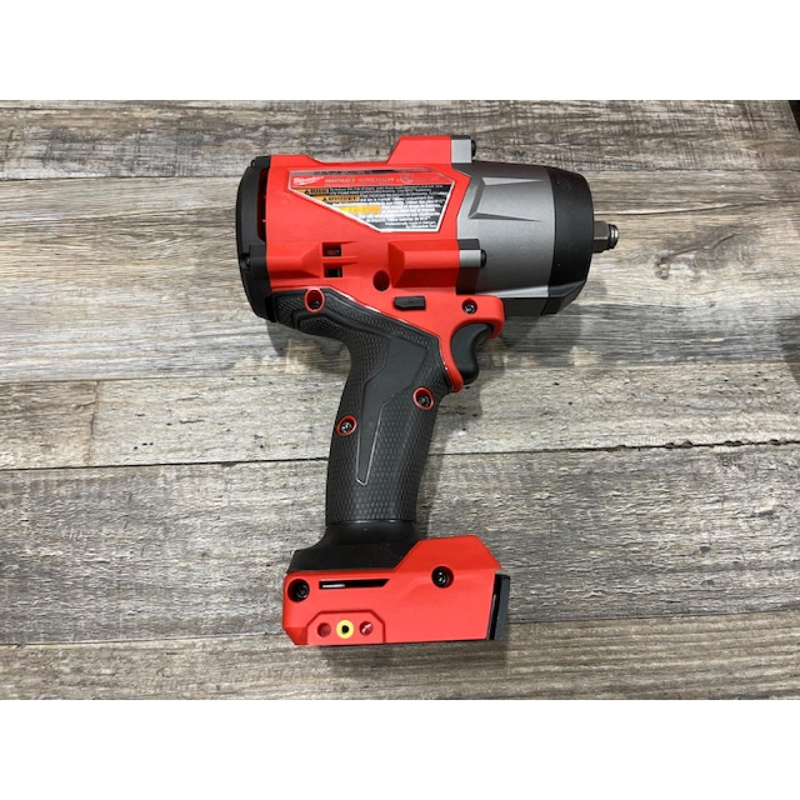 AS-IS Milwaukee FUEL 18V Lithium-Ion Brushless Cordless 1/2 in. Impact Wrench w/Friction Ring Kit