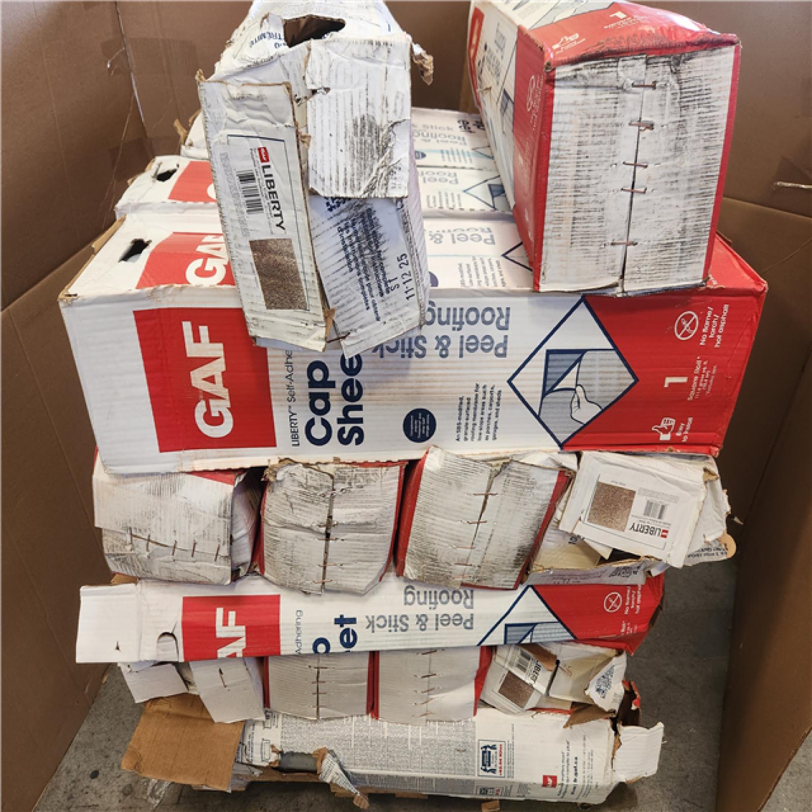 Phoenix GAF Liberty 3 ft. x 34 ft. (2200 sq. ft.) SBS Self-Adhering Cap Sheet Roll for Low Slope Roofing in White Pallet of 22-Rolls