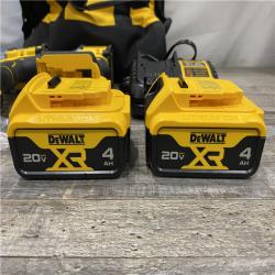 AS-IS DEWALT 20V MAX XR Hammer Drill and ATOMIC Impact Driver 2 Tool Cordless Combo Kit