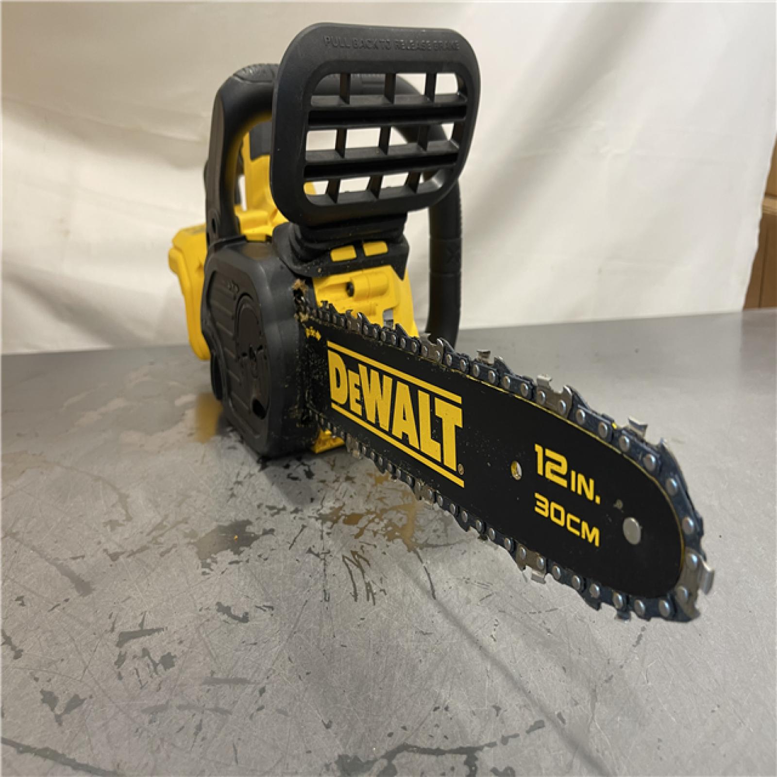 AS-IS - DEWALT 20V MAX 12in. Brushless Cordless Battery Powered Chainsaw