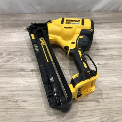 AS-IS DEWALT  Cordless 20V MAX XR Angled Finish Nailer (Tool Only)