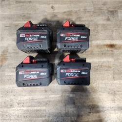 HOUSTON LOCATION - AS-IS MILWAUKEE FORGE BATTERY PACK QTY - 4