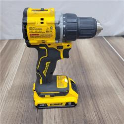 AS-IS DEWALT ATOMIC COMPACT SERIES 20V MAX* Brushless Cordless 1/2 Drill/Driver Kit