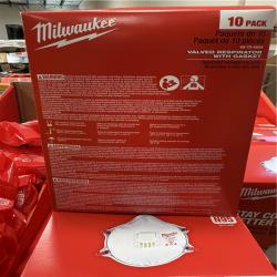 California NEW Milwaukee Valved Respirator with Gasket
