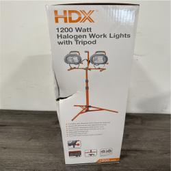 California AS-IS HDX 1200 Watt Halogen Work Light with Tripod (Damage box)