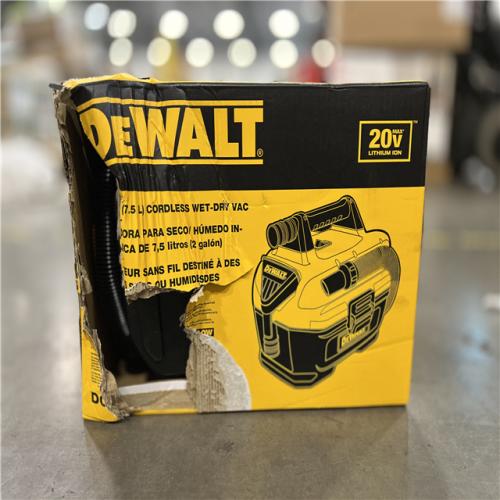 NEW! - DEWALT 2 Gal. MAX Cordless Wet/Dry Vacuum (Tool Only)