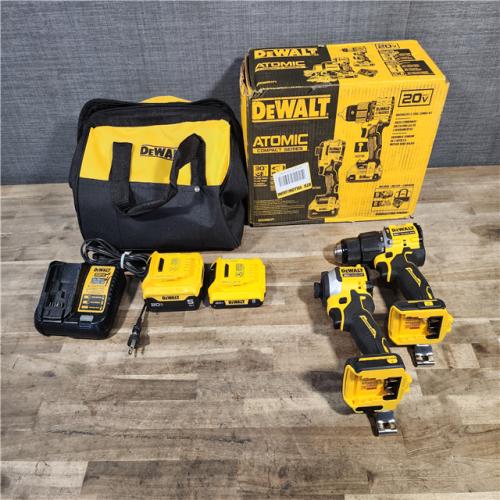 HOUSTON LOCATION - AS-IS DEWALT 2 TOOL COMBO KIT W/ (2) BATTERY & CHARGER