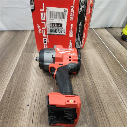 AS-IS Milwaukee M18 FUEL 18V Lithium-Ion Brushless Cordless 1/2 in. Impact Wrench with Friction Ring