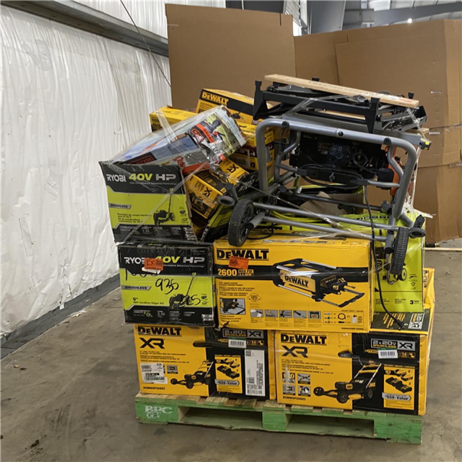 Houston Location - AS-IS Tool Pallet