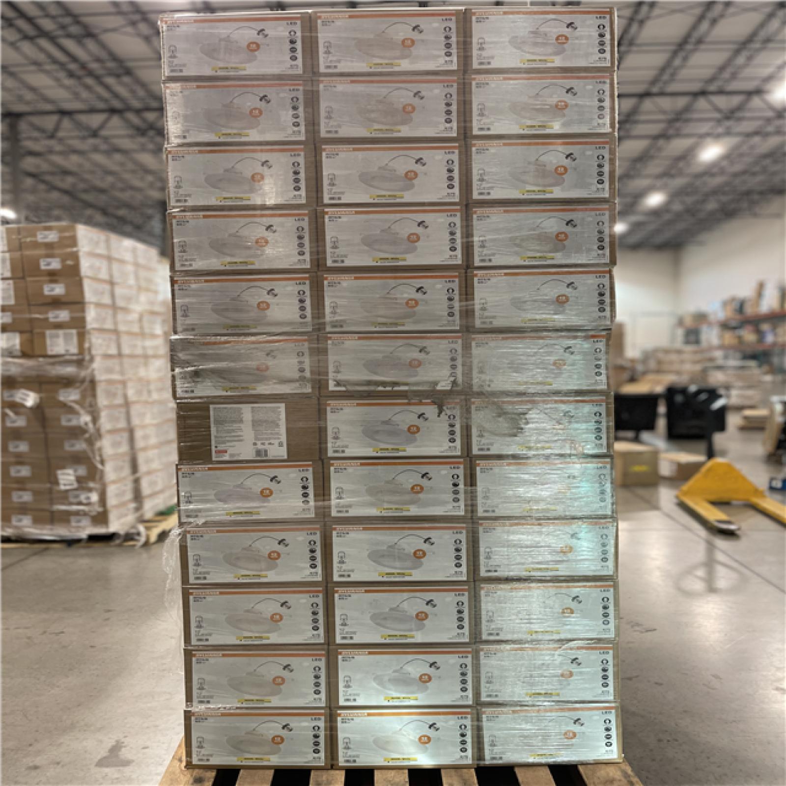 DALLAS LOCATION - LEDVANCE Integrated LED 6 in. Retro Fit 3000K 675 Lumen Dimmable Recessed Light White  Wet Rated (12-Pack) PALLET-(72 CASES)