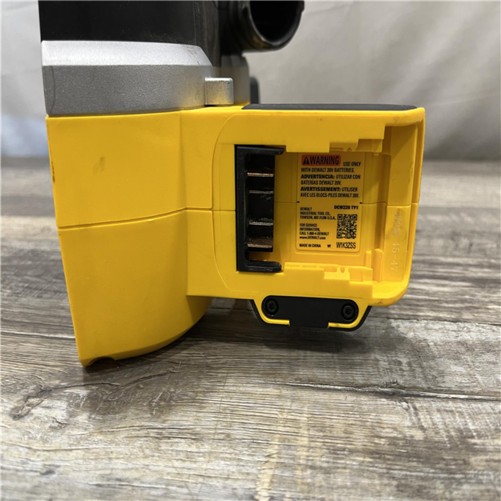 AS-IS DEWALT 20V MAX* XR Brushless Cordless Belt Sander (Tool-Only)