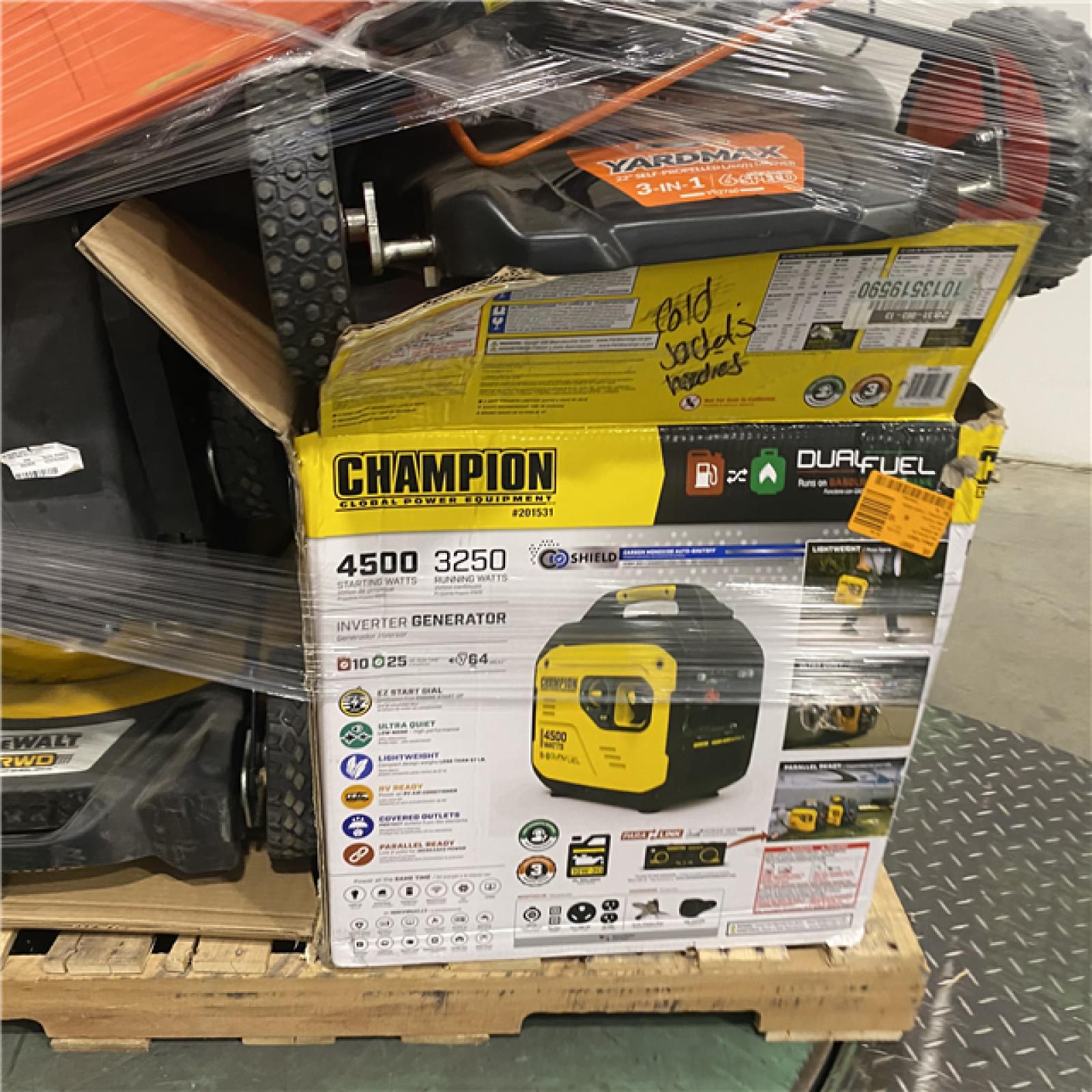 Dallas Location - As-Is Outdoor Power Equipment