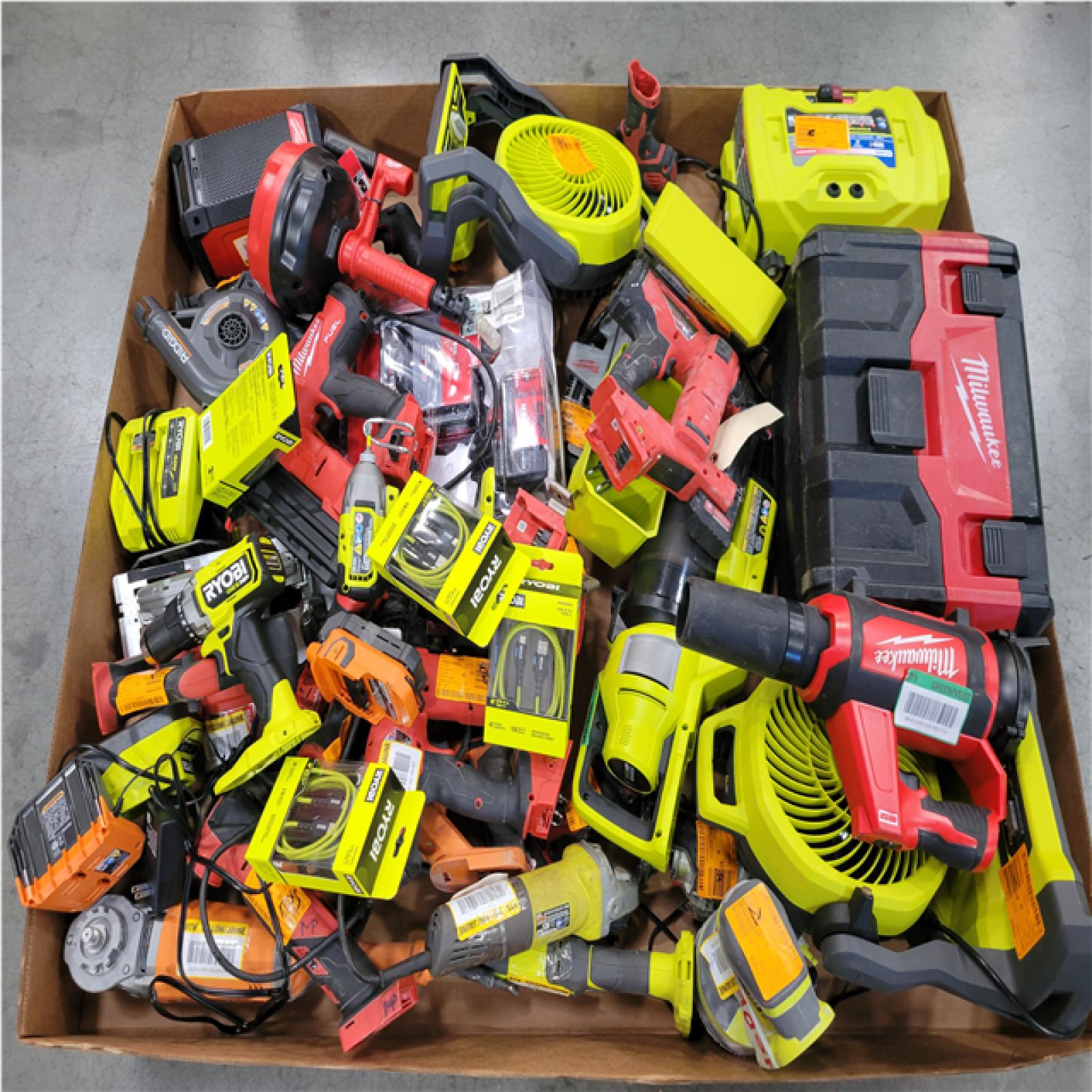 CALIFORNIA AS-IS TOOL PALLET