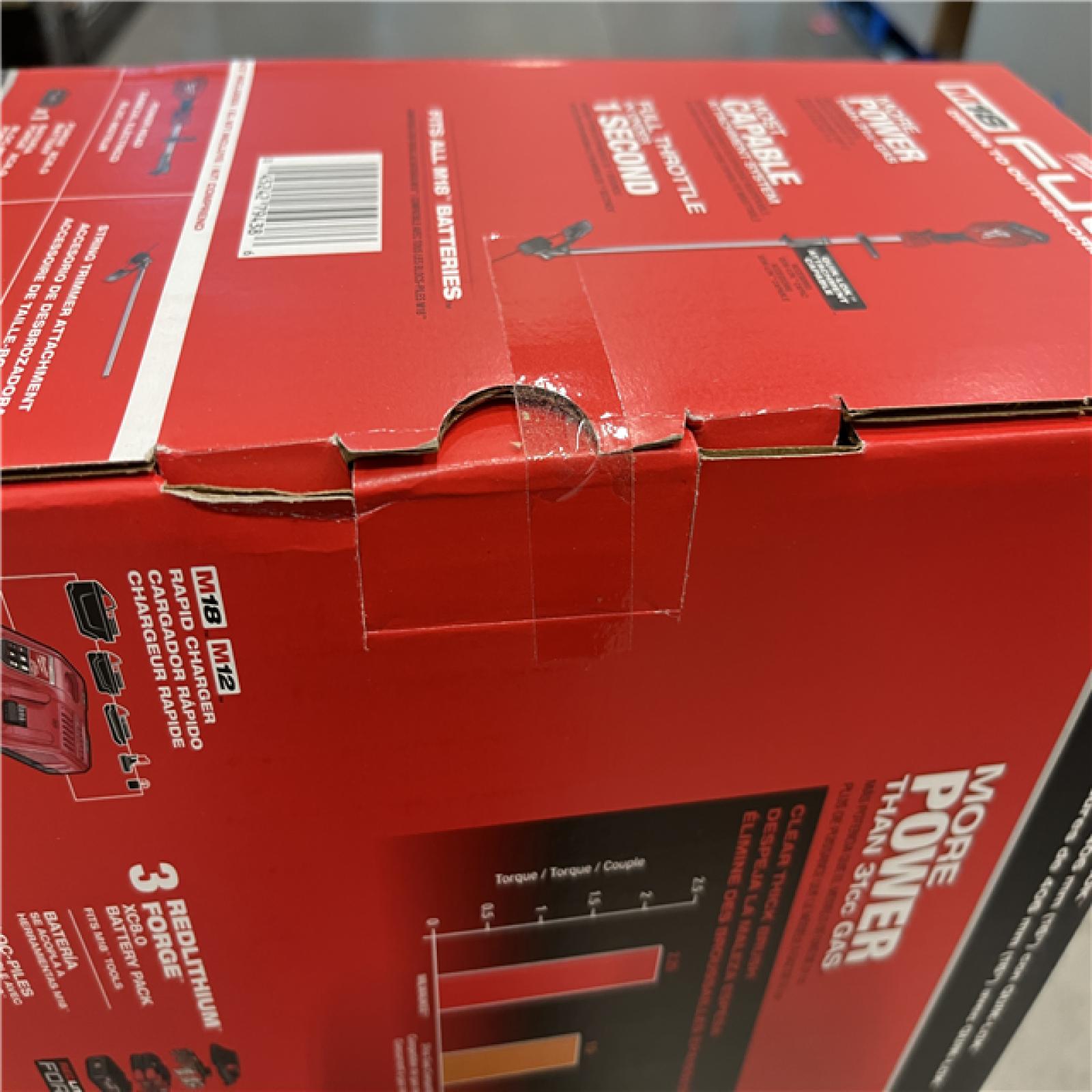 NEW - Milwaukee FUEL 18V 16 in. Brushless Cordless Battery Powered String Trimmer Kit