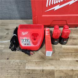 HOUSTON LOCATION - AS-IS M12 12-Volt Lithium-Ion Cordless PEX Expansion Tool Kit with (2) 1.5 Ah Batteries  (3) Expansion Heads and Hard Case