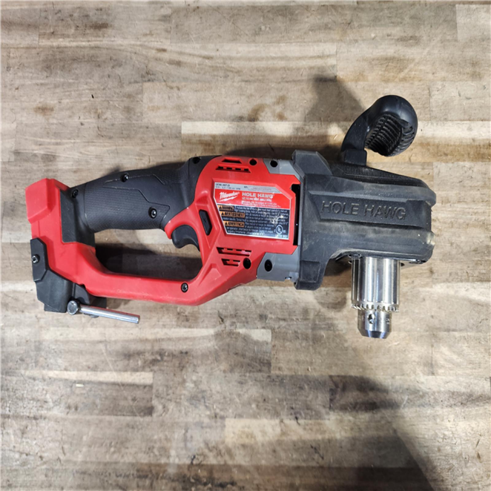 HOUSTON LOCATION - AS-IS Milwaukee M18 FUEL GEN II Brushless Cordless 1/2 in. Hole Hawg Right Angle Drill (Tool-Only)