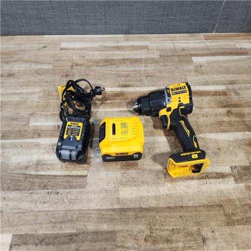 HOUSTON LOCATION - AS - IS DEWALT ATOMIC 20V Lithium-Ion Cordless 1/2 in. Hammer Drill Kit
